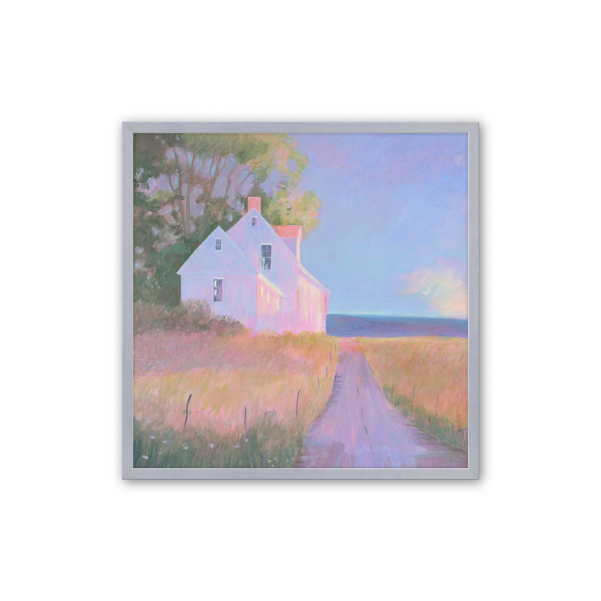 [Color:Polished Chrome], Picture of art in a Polished Chrome frame