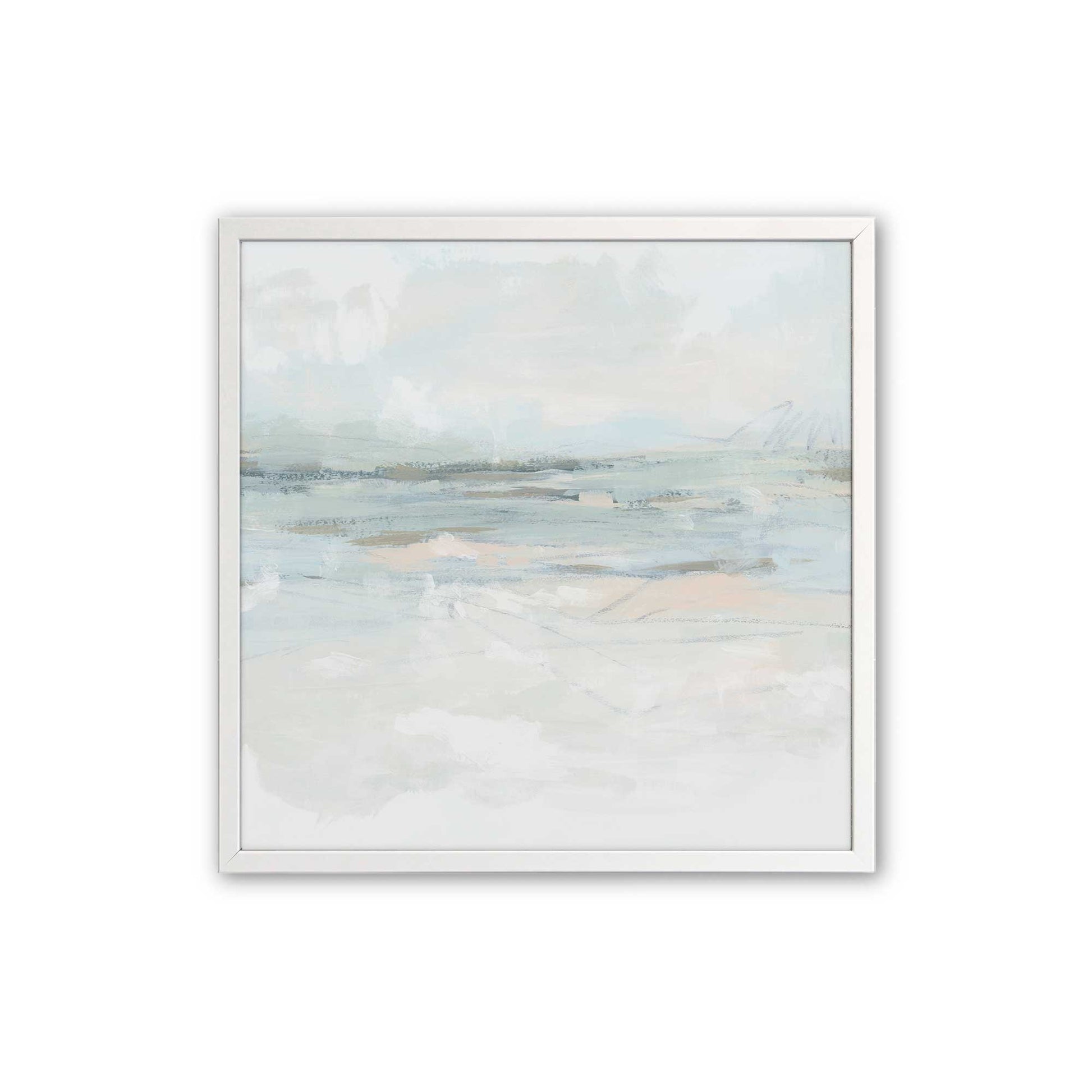 [Color:Opaque White], Picture of art in a Opaque White frame