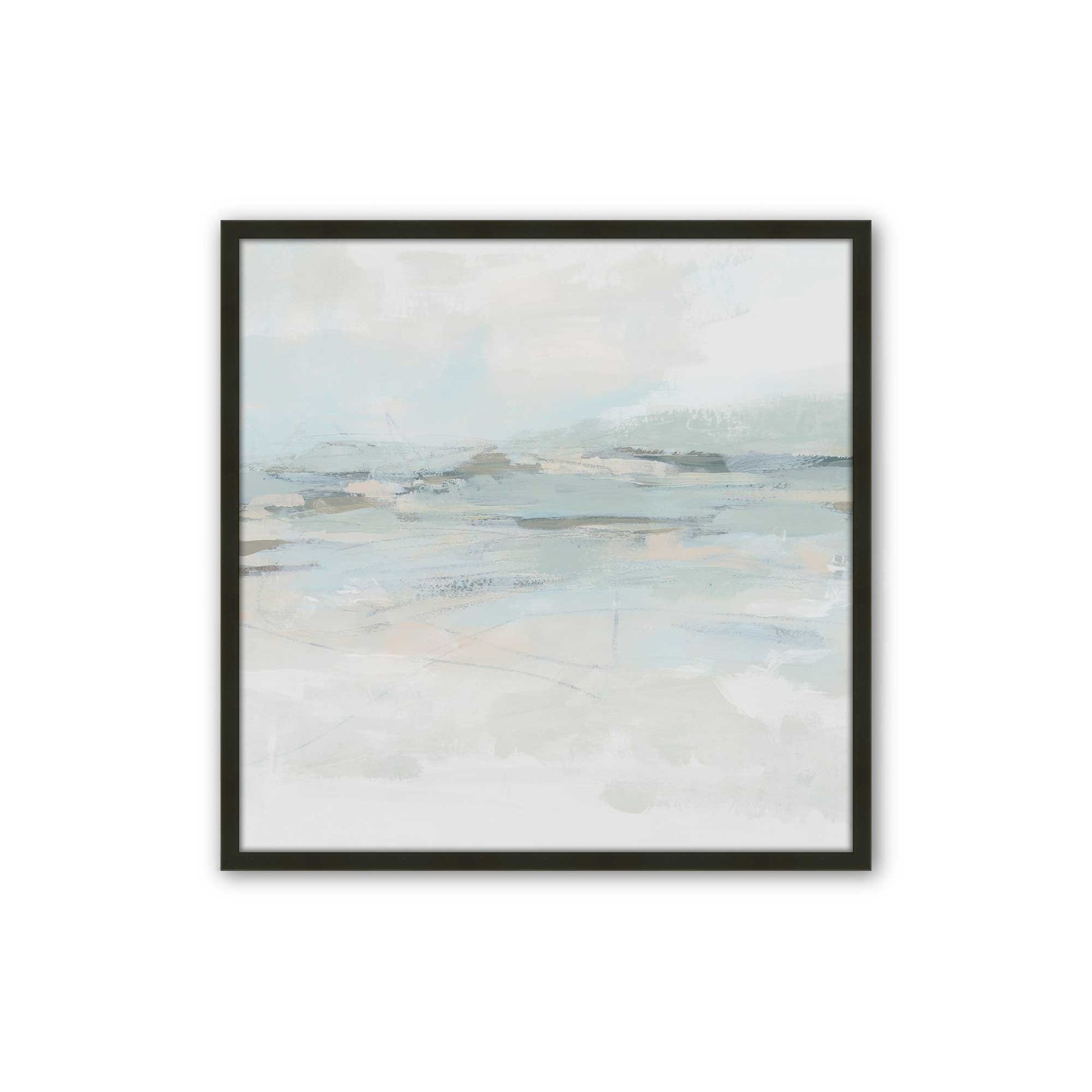 [Color:Satin Black], Picture of art in a Satin Black frame