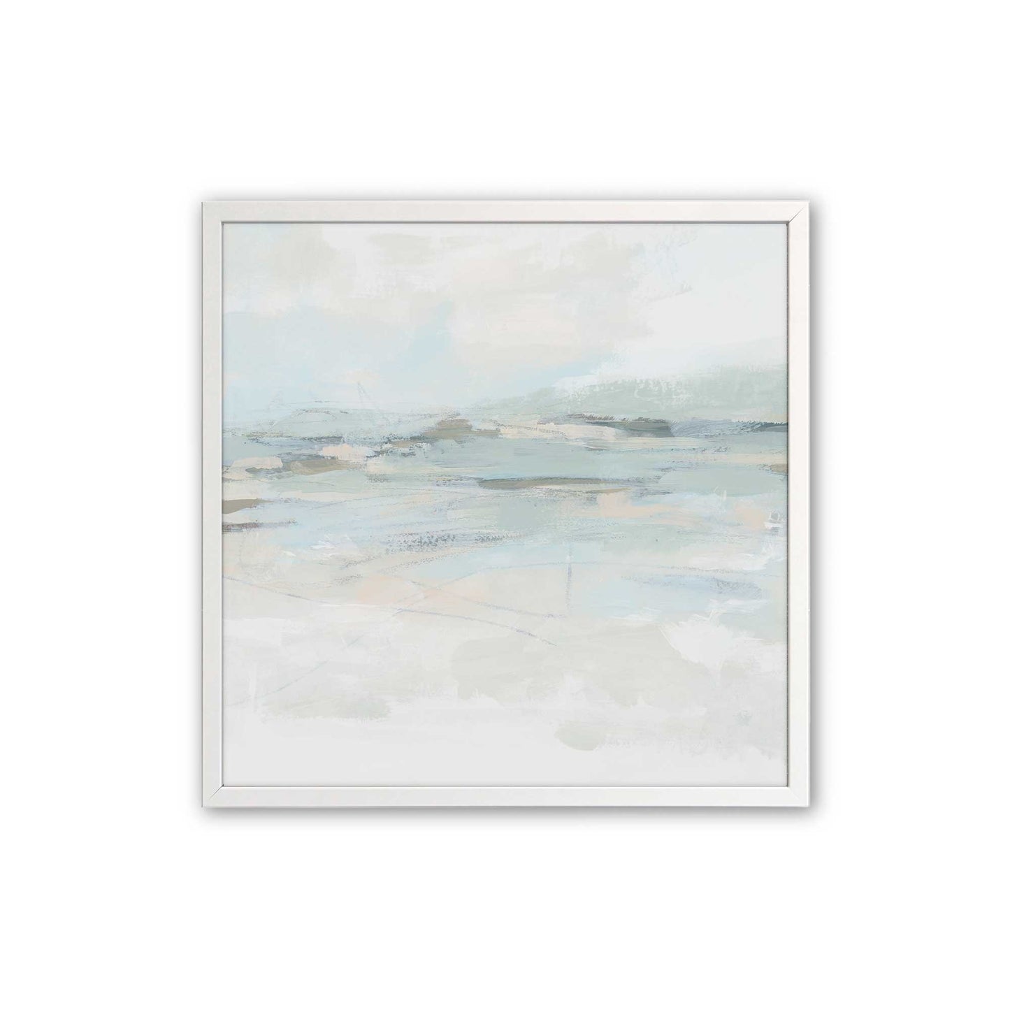 [Color:Opaque White], Picture of art in a Opaque White frame