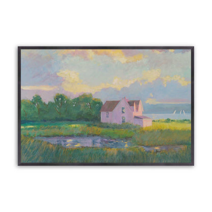 [Color:Weathered Zinc], Picture of art in a Weathered Zinc frame