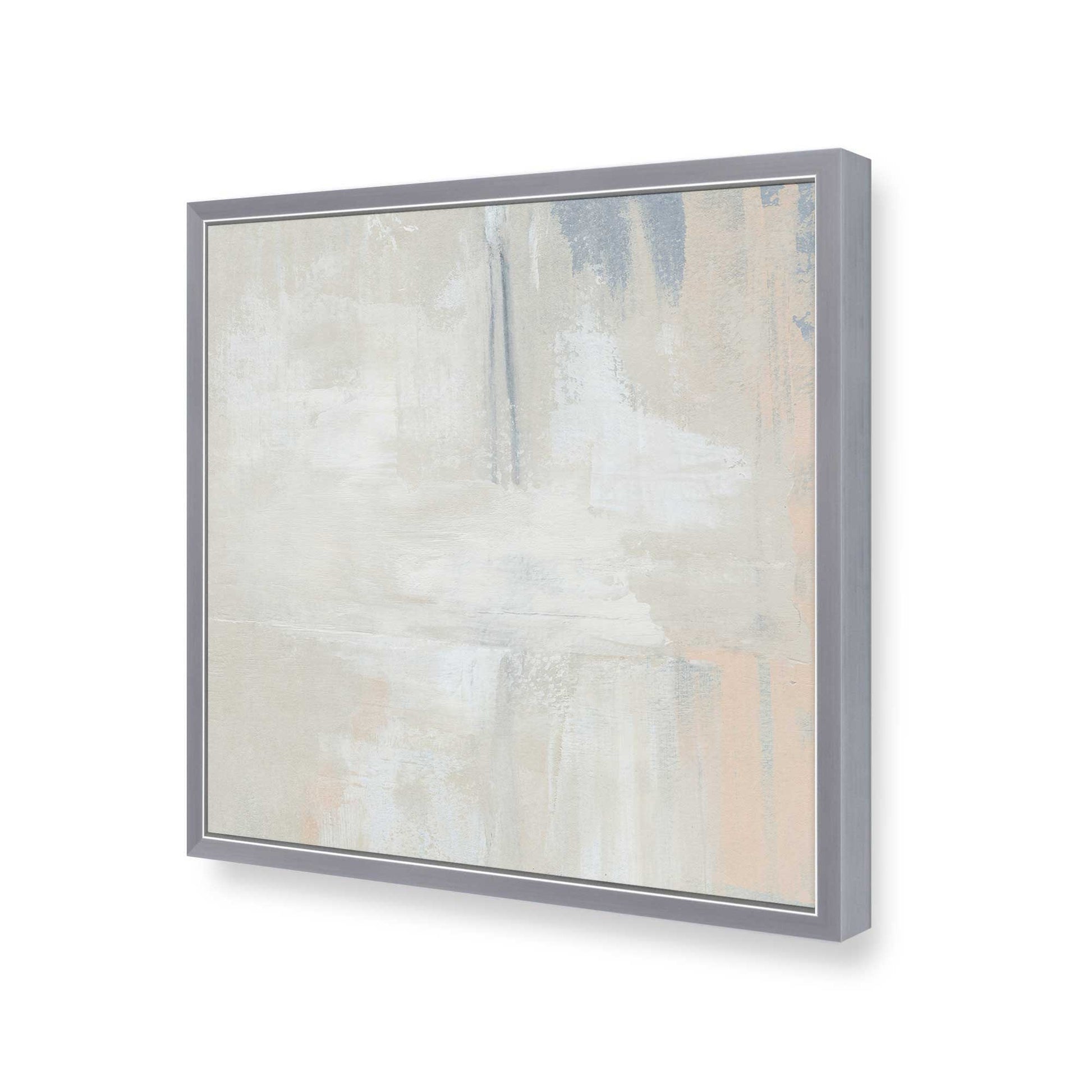 [Color:Polished Chrome], Picture of art in a Polished Chrome frame at an angle