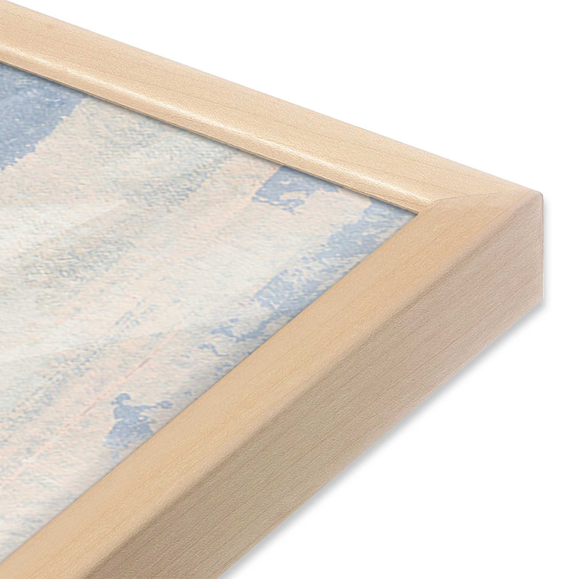 [Color:Raw Maple], Picture of art in a Raw Maple frame of the corner