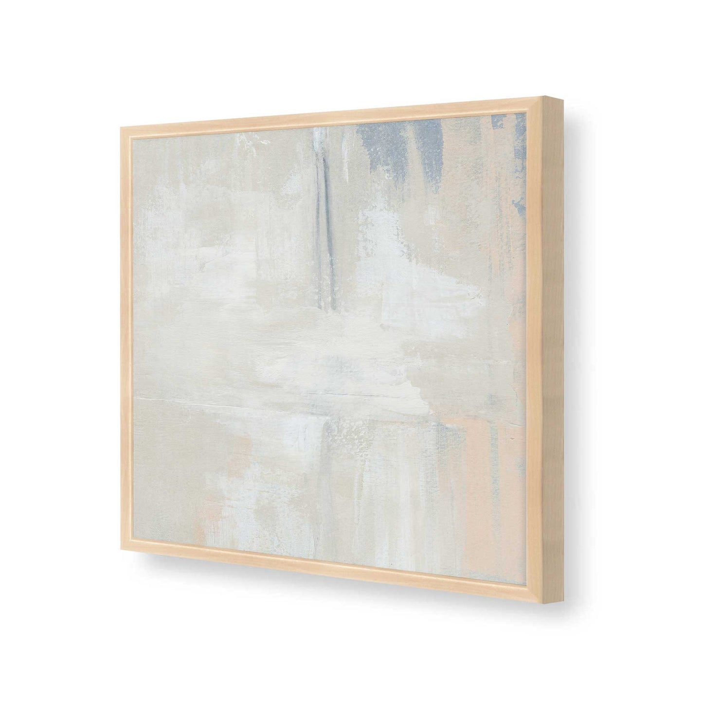 [Color:Raw Maple], Picture of art in a Raw Maple frame at an angle
