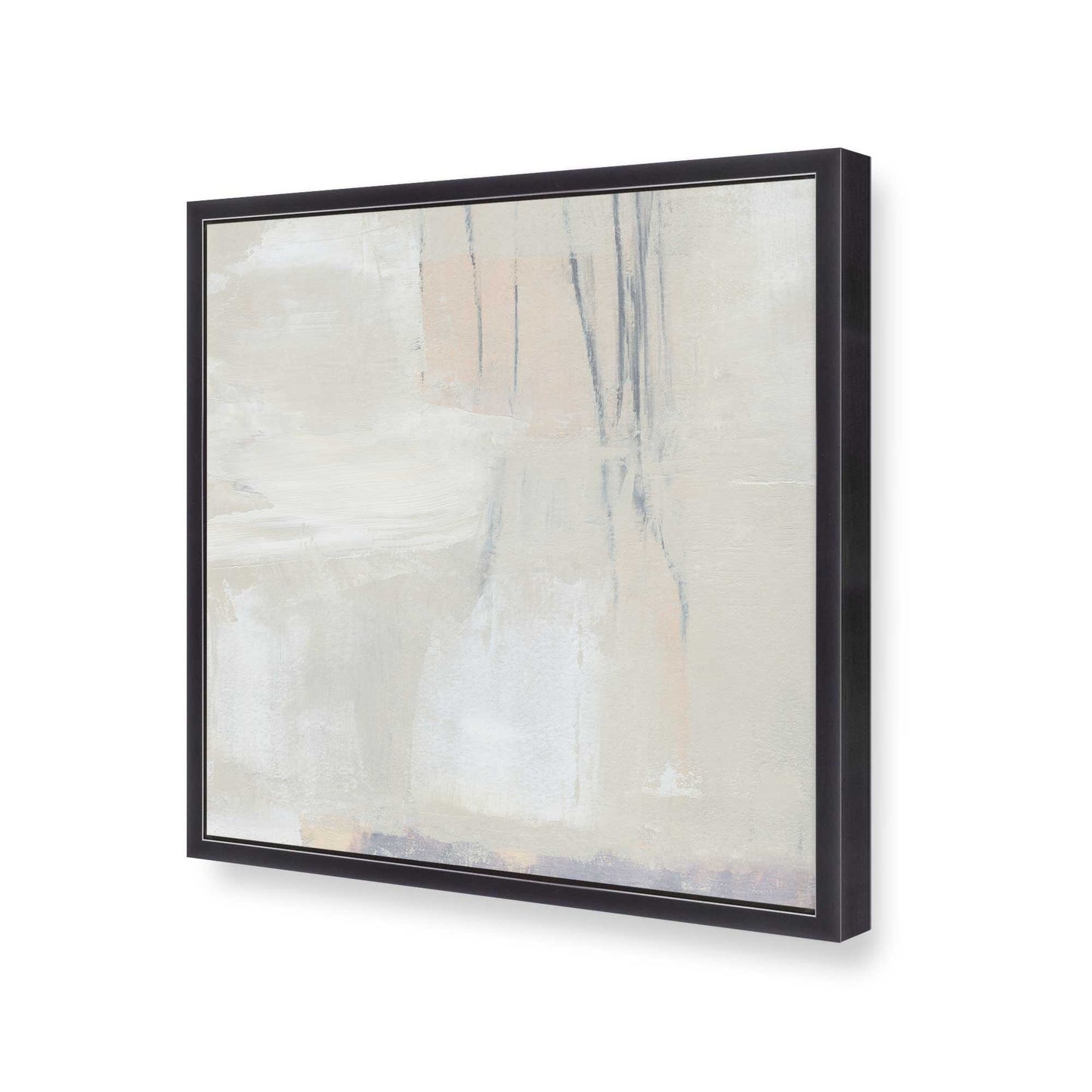 [Color:Weathered Zinc], Picture of art in a Weathered Zinc frame at an angle