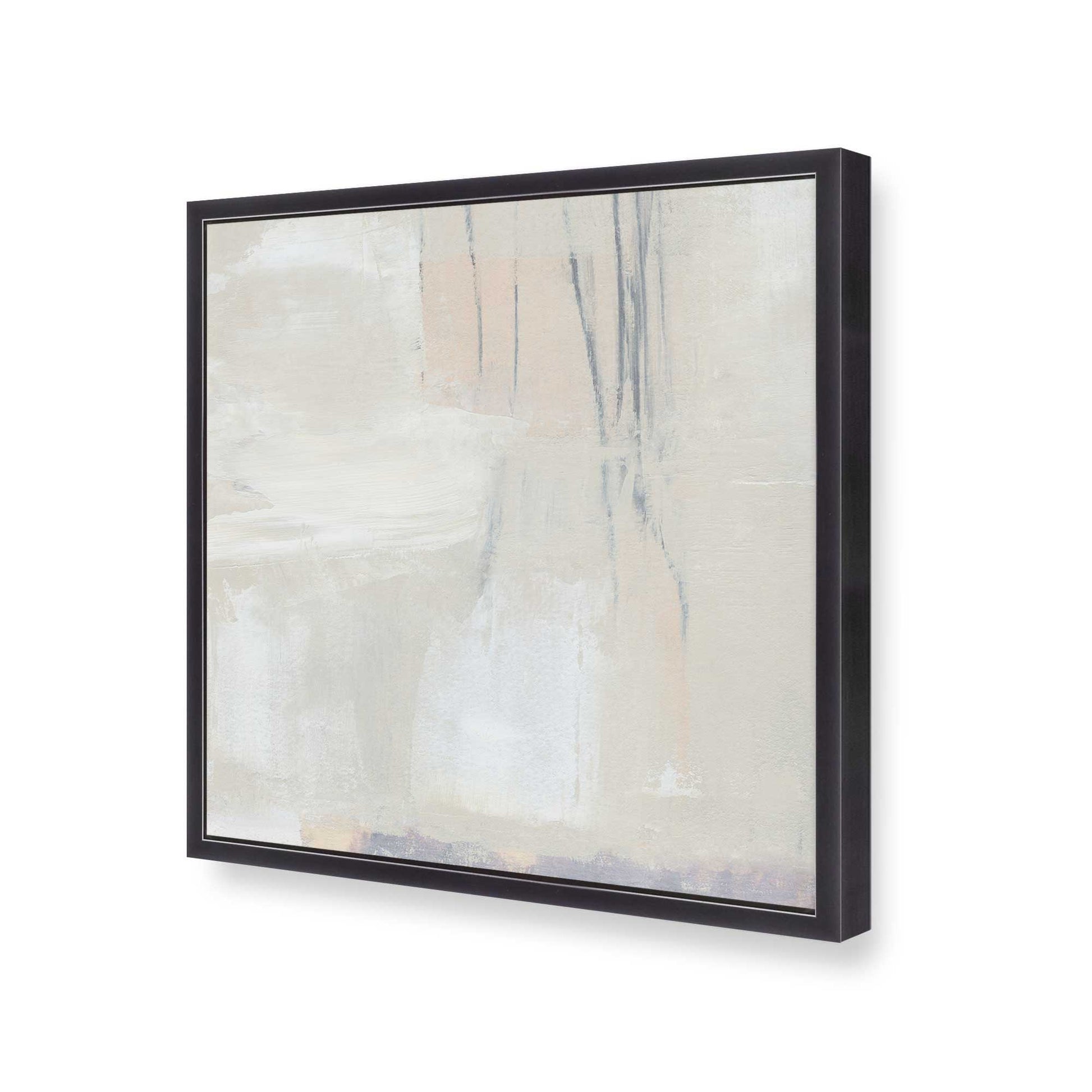 [Color:Weathered Zinc], Picture of art in a Weathered Zinc frame at an angle