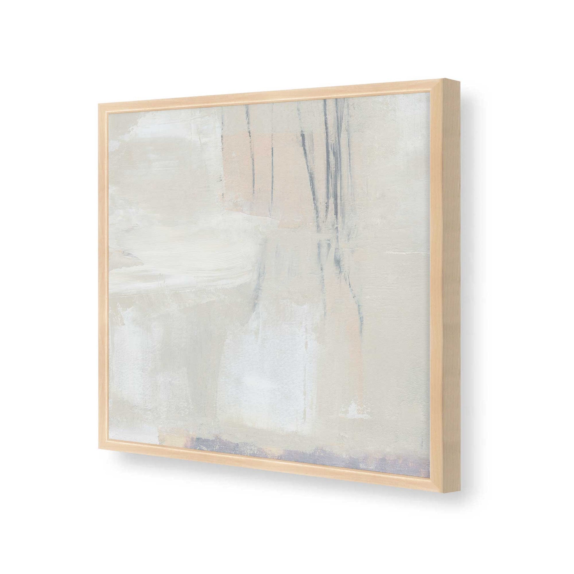 [Color:Raw Maple], Picture of art in a Raw Maple frame at an angle