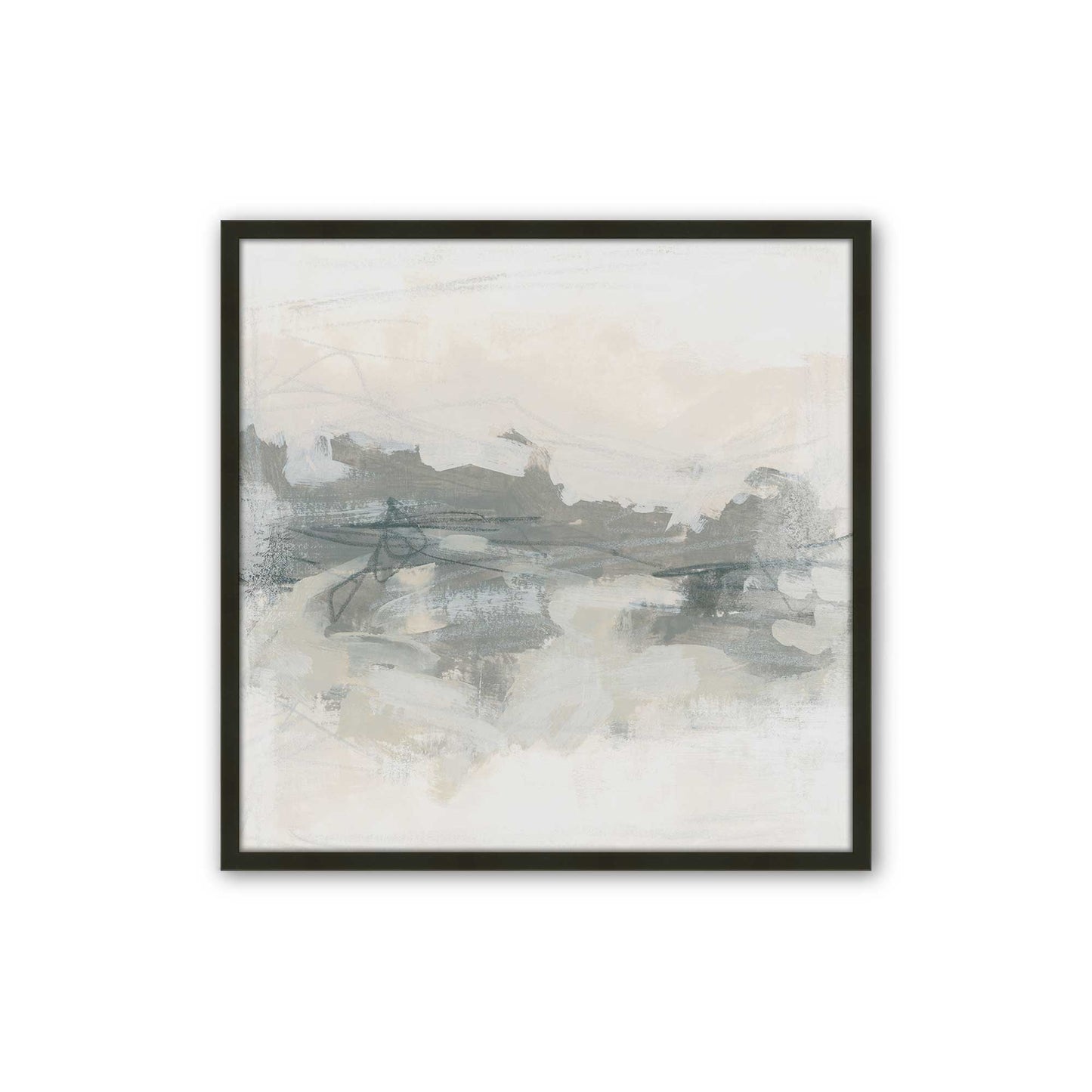 [Color:Satin Black], Picture of art in a Satin Black frame