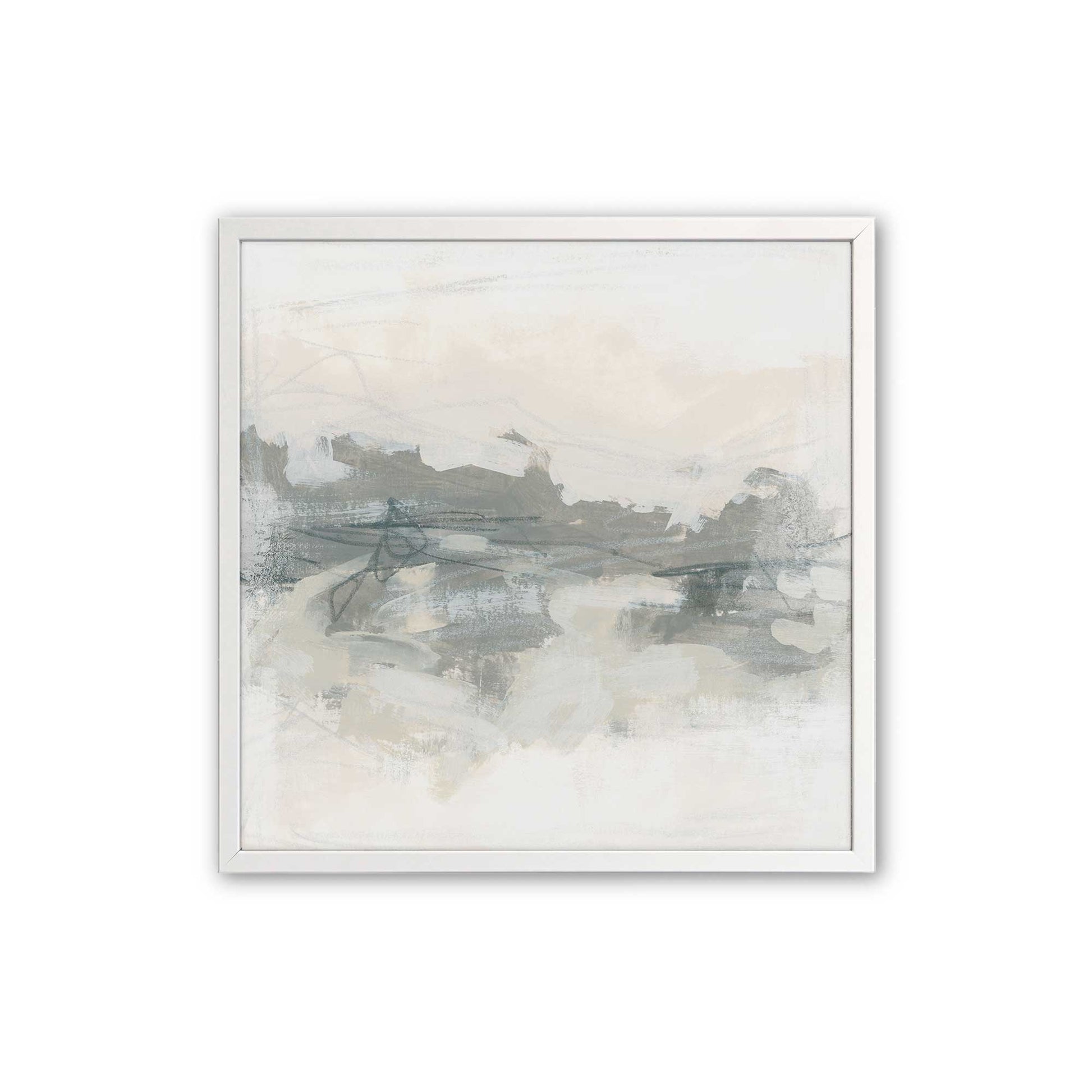 [Color:Opaque White], Picture of art in a Opaque White frame