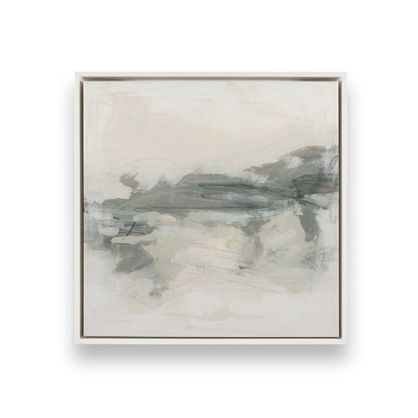 [Color:Opaque White], Picture of art in a White frame