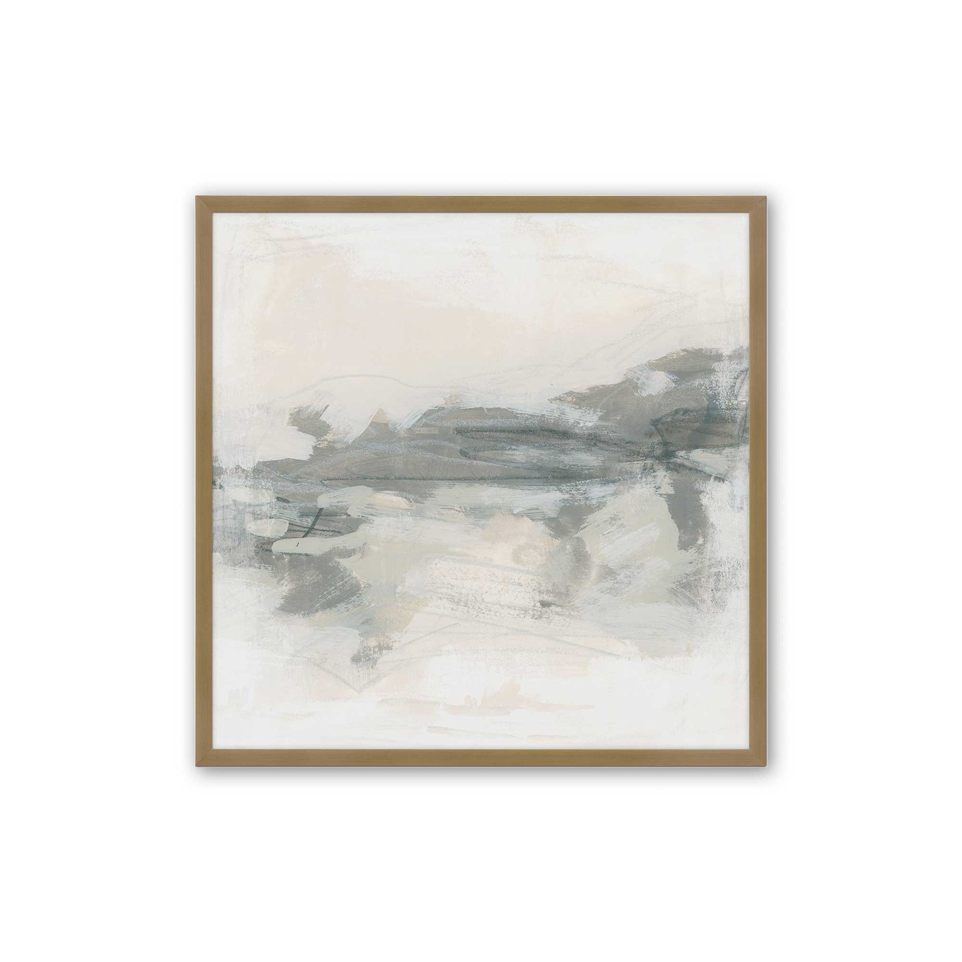 [Color:Brushed Gold], Picture of art in a Brushed Gold frame
