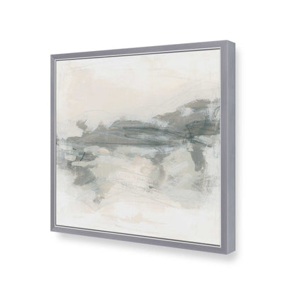 [Color:Polished Chrome], Picture of art in a Polished Chrome frame at an angle