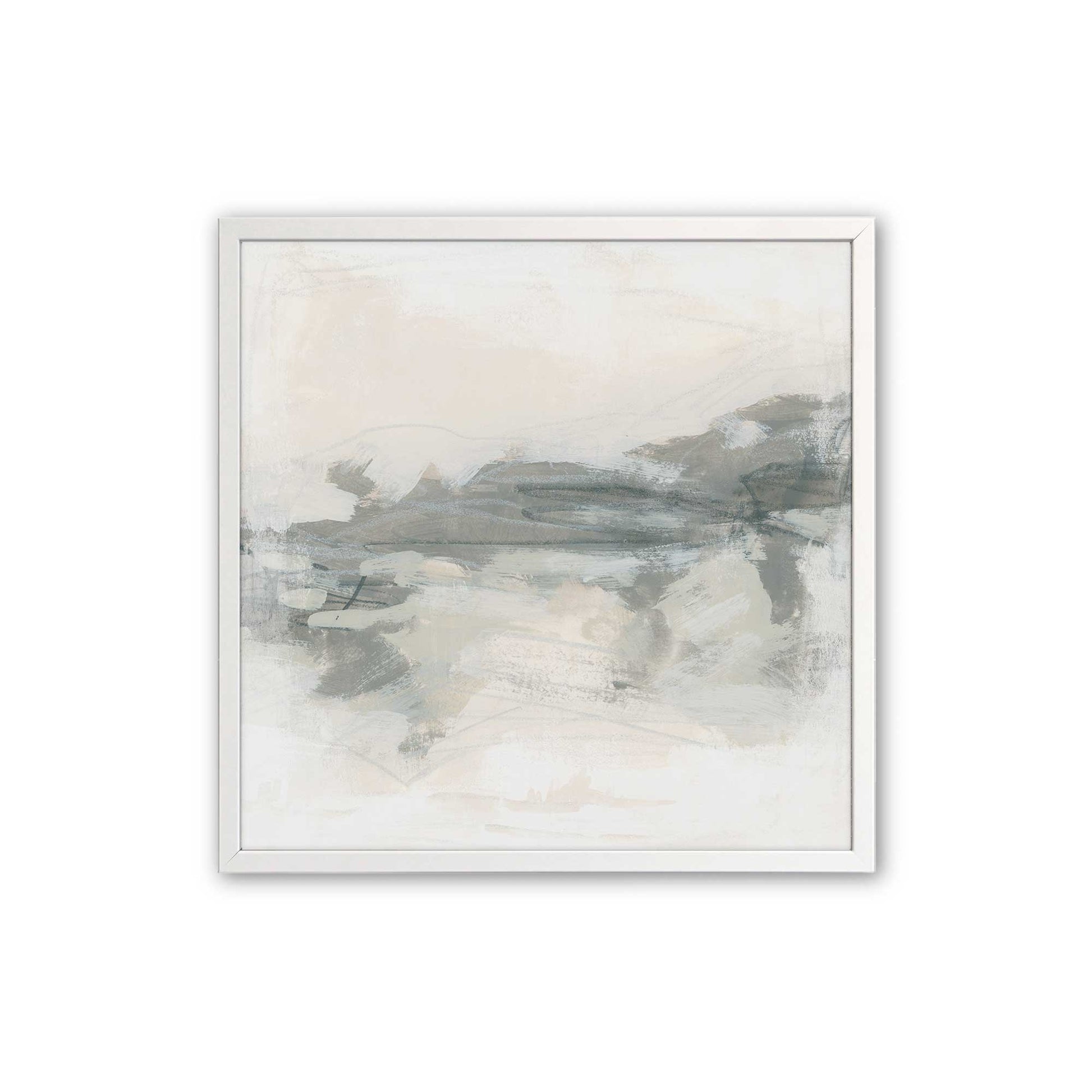 [Color:Opaque White], Picture of art in a Opaque White frame