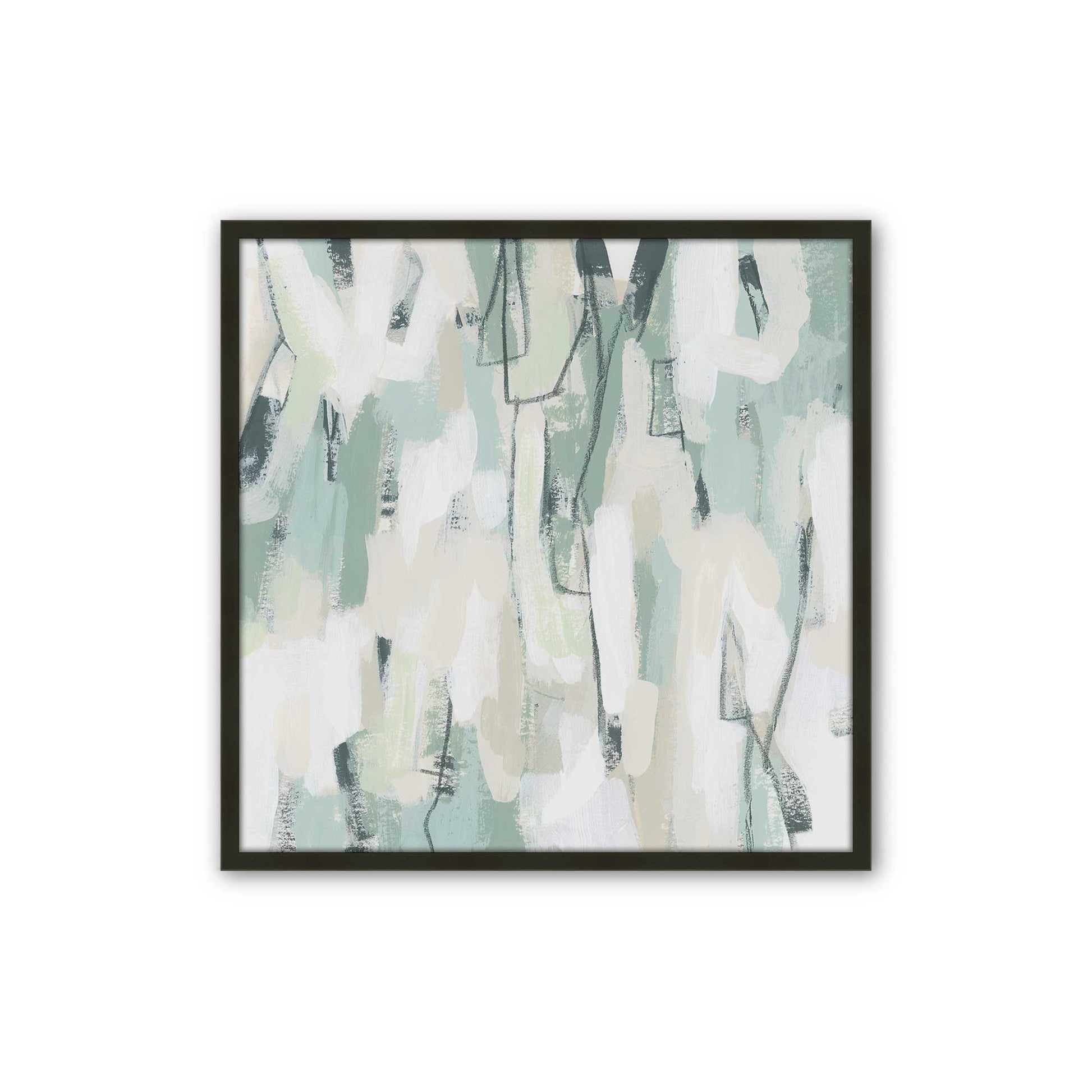 [Color:Satin Black], Picture of art in a Satin Black frame