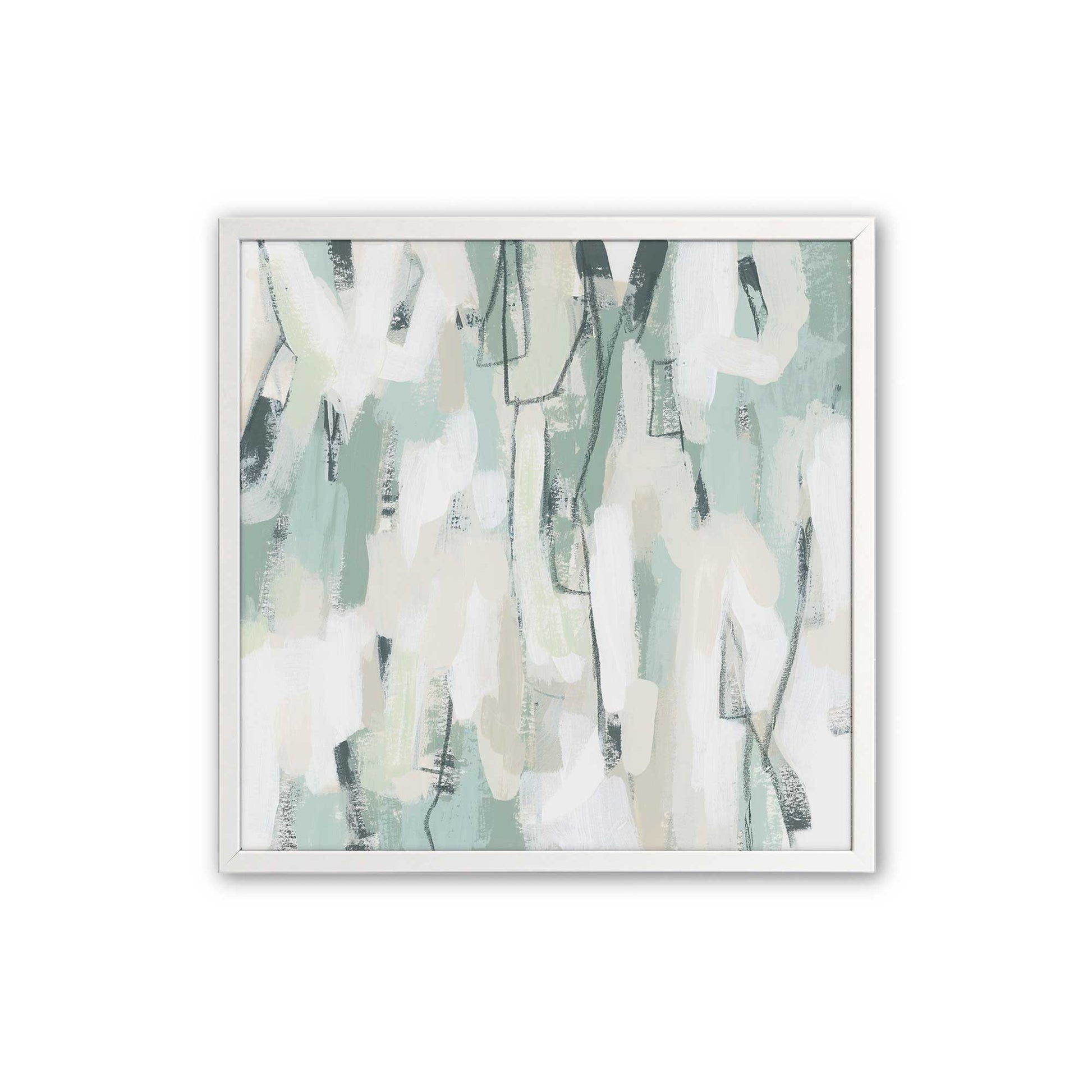 [Color:Opaque White], Picture of art in a Opaque White frame