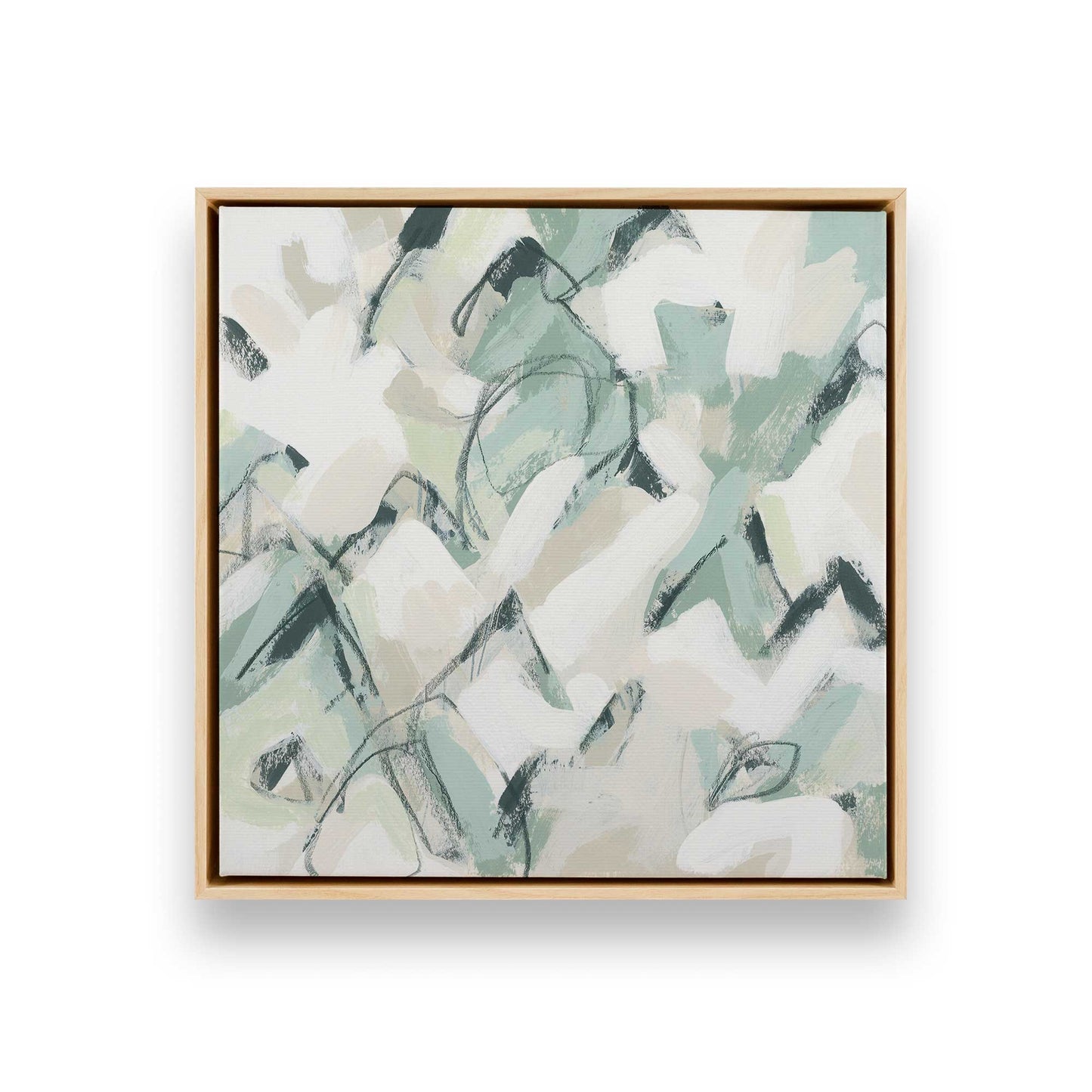 Sage Fragments, Set of 3 Canvas Prints