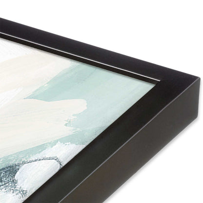 [Color:Weathered Zinc], Picture of art in a Weathered Zinc frame of the corner