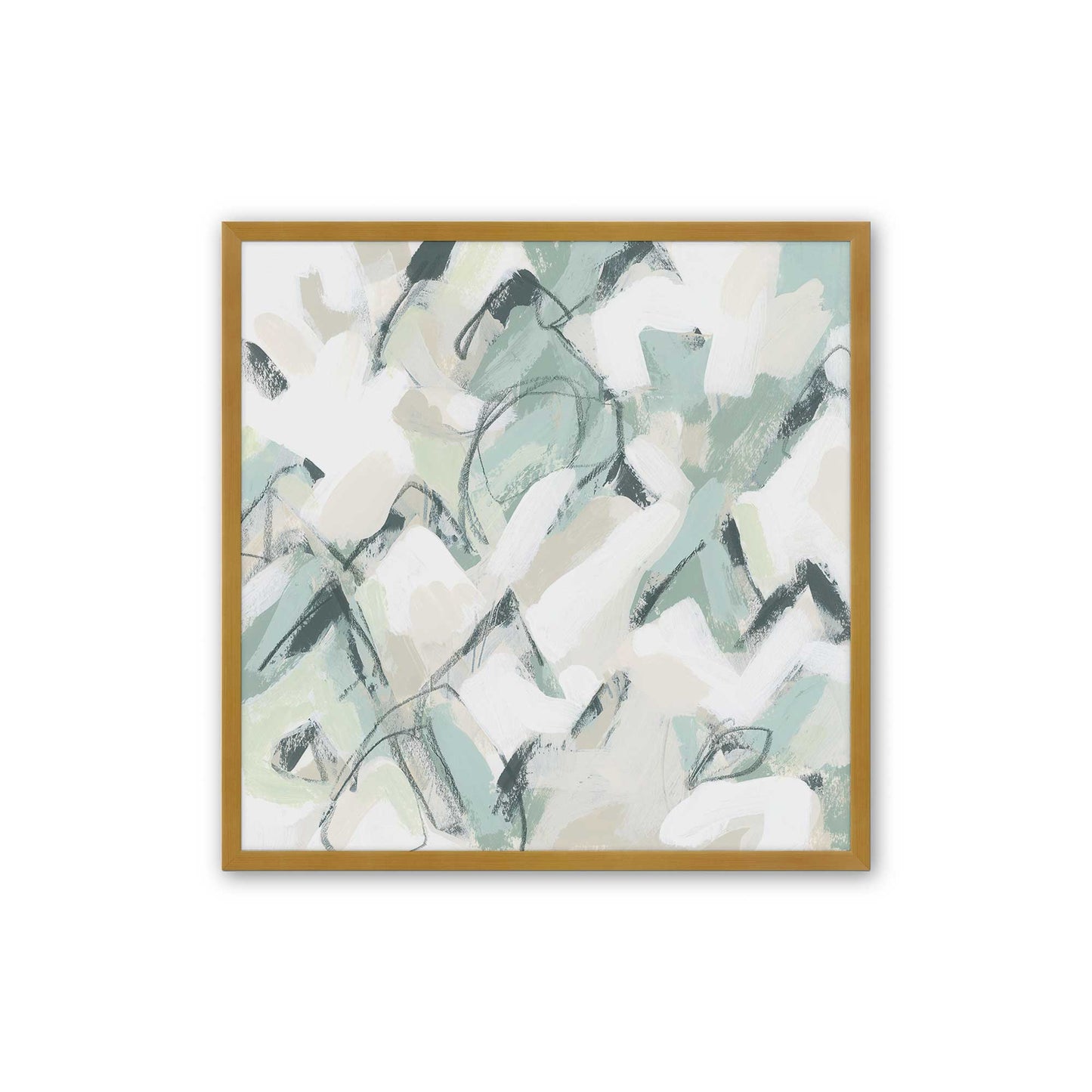 [Color:Polished Gold], Picture of art in a Polished Gold frame