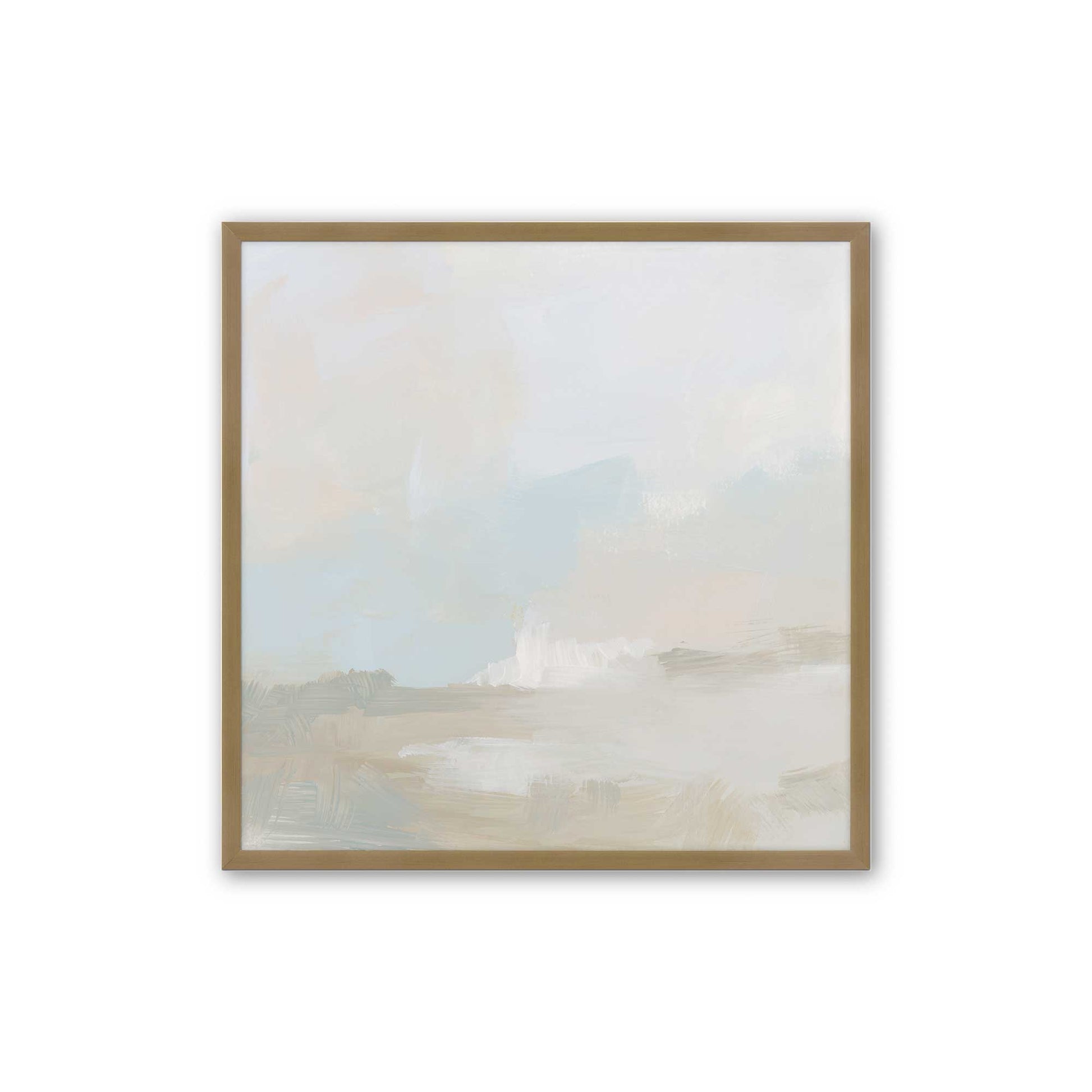 [Color:Brushed Gold], Picture of art in a Brushed Gold frame