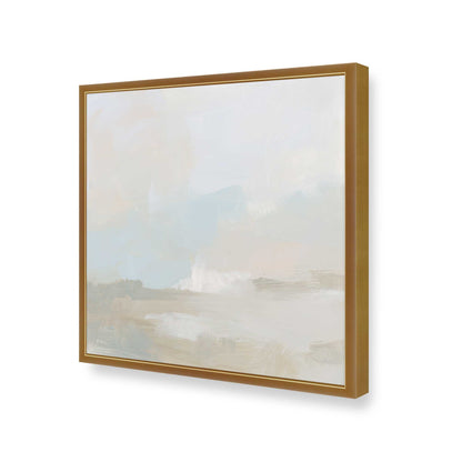 [Color:Polished Gold], Picture of art in a Polished Gold frame at an angle
