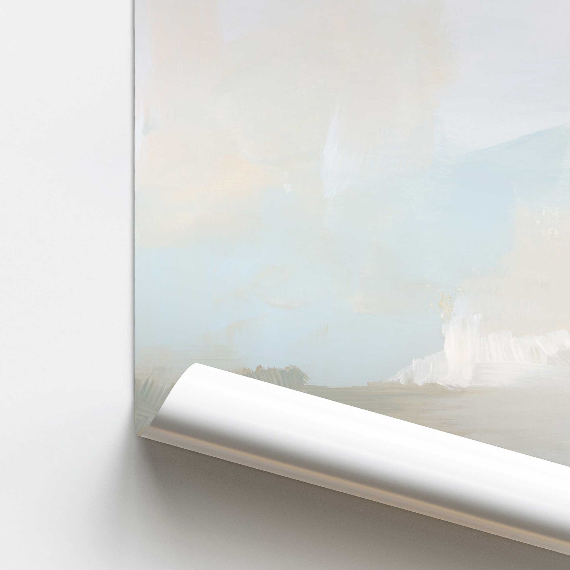 [color:Rolled Print], Picture of close up of art
