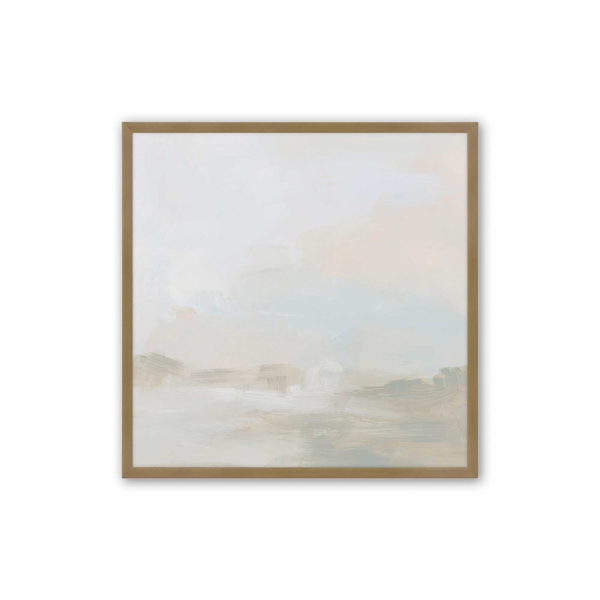 [Color:Brushed Gold], Picture of art in a Brushed Gold frame