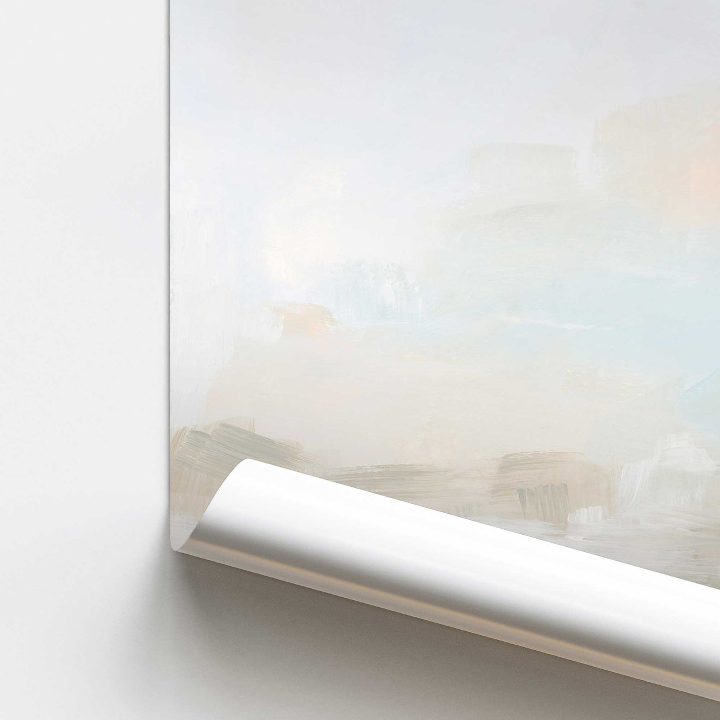 [color:Rolled Print], Picture of close up of art