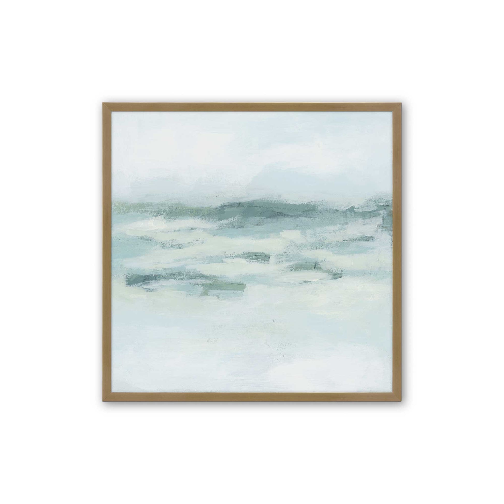 [Color:Brushed Gold], Picture of art in a Brushed Gold frame