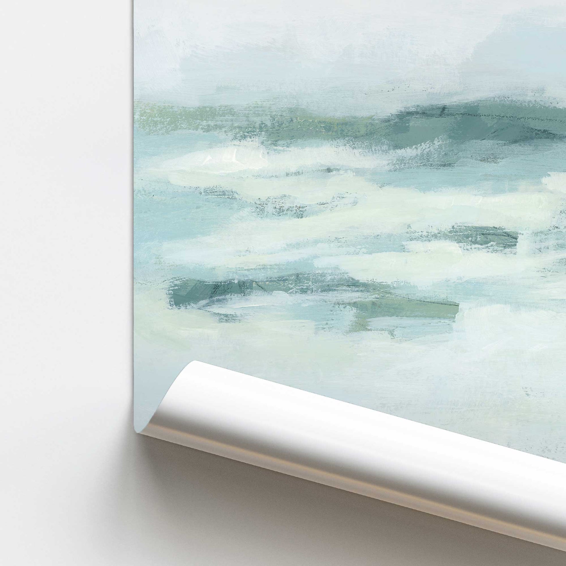 [color:Rolled Print], Picture of close up of art