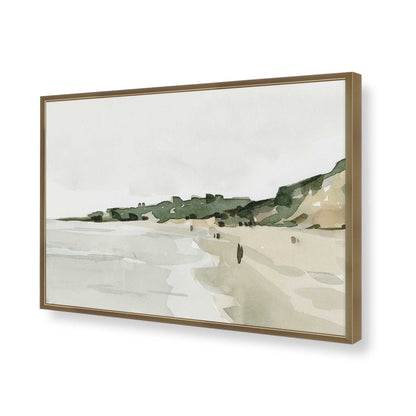 [Color:Brushed Gold], Picture of art in a Brushed Gold frame of the corner