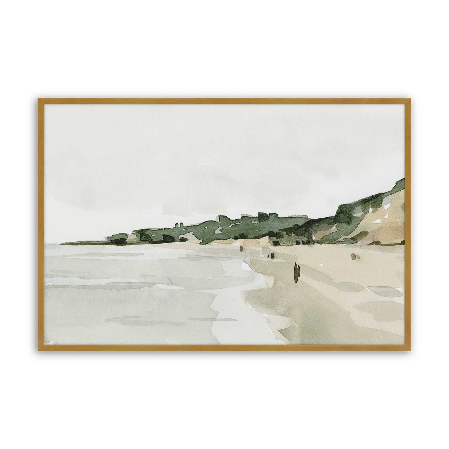 [Color:Polished Gold], Picture of art in a Polished Gold frame