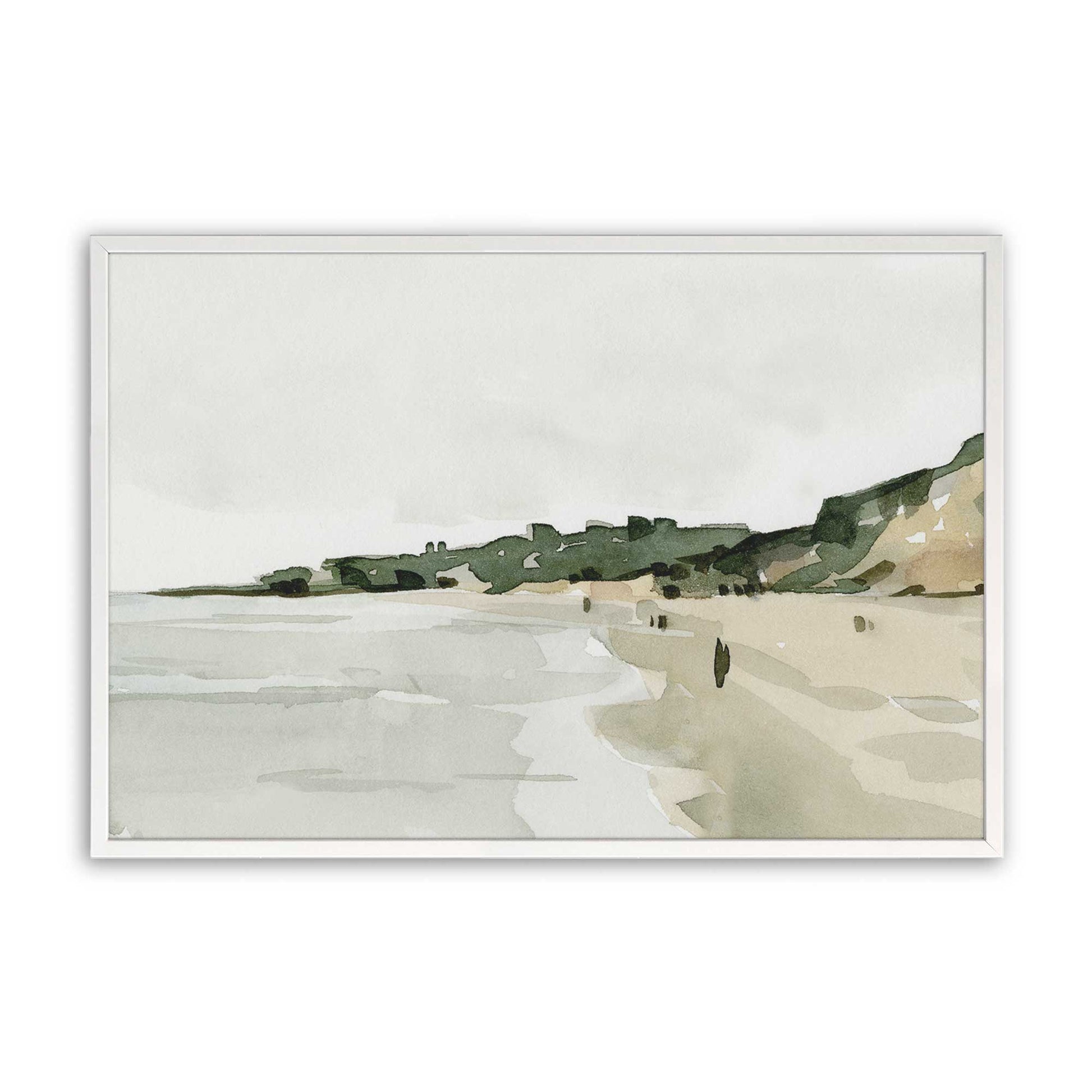 [Color:Opaque White], Picture of art in a Opaque White frame