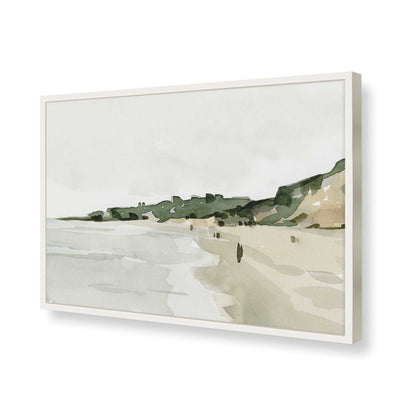 [Color:Opaque White], Picture of art in a Opaque White frame of the corner