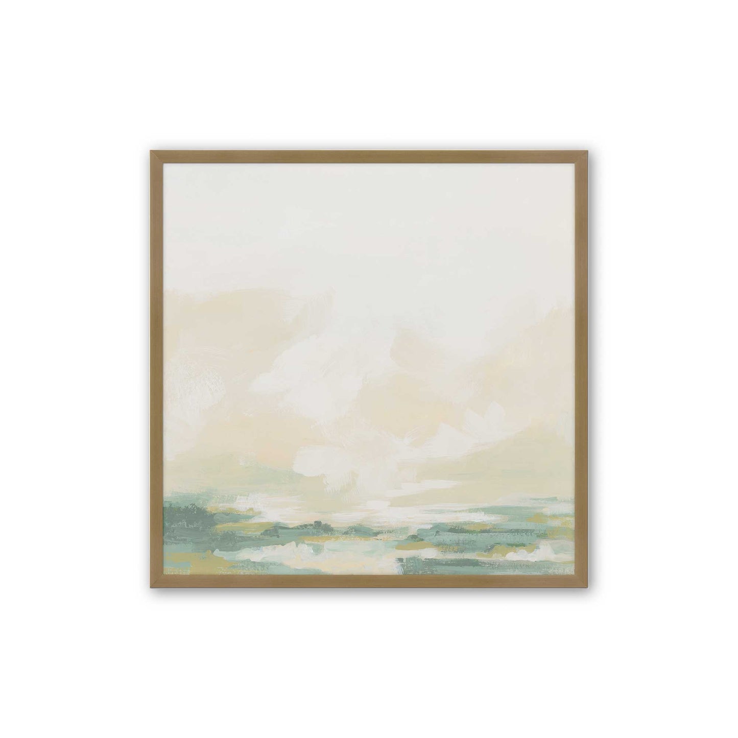 [Color:Brushed Gold], Picture of art in a Brushed Gold frame
