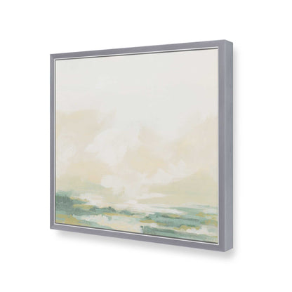 [Color:Polished Chrome], Picture of art in a Polished Chrome frame at an angle