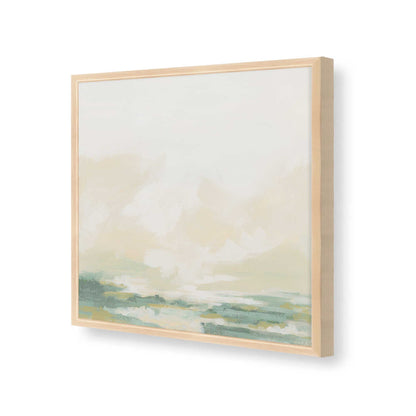 [Color:Raw Maple], Picture of art in a Raw Maple frame at an angle
