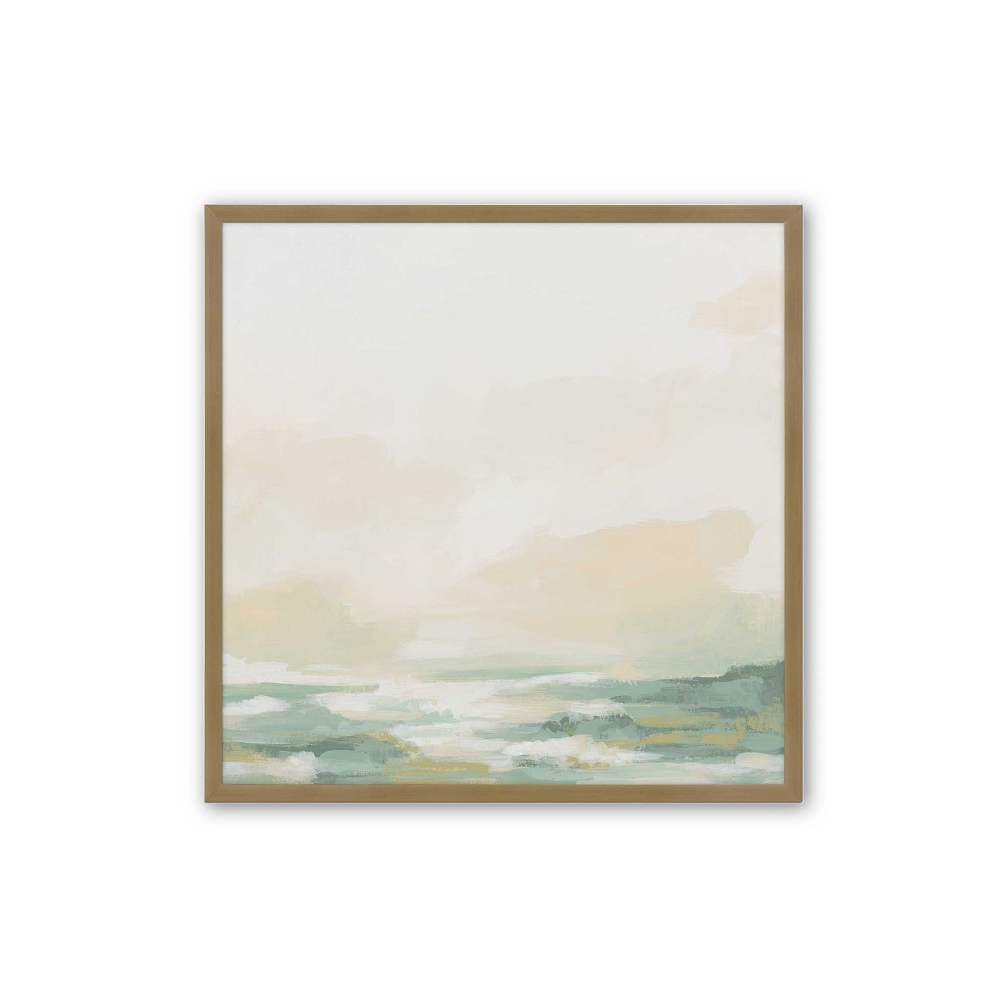 [Color:Brushed Gold], Picture of art in a Brushed Gold frame