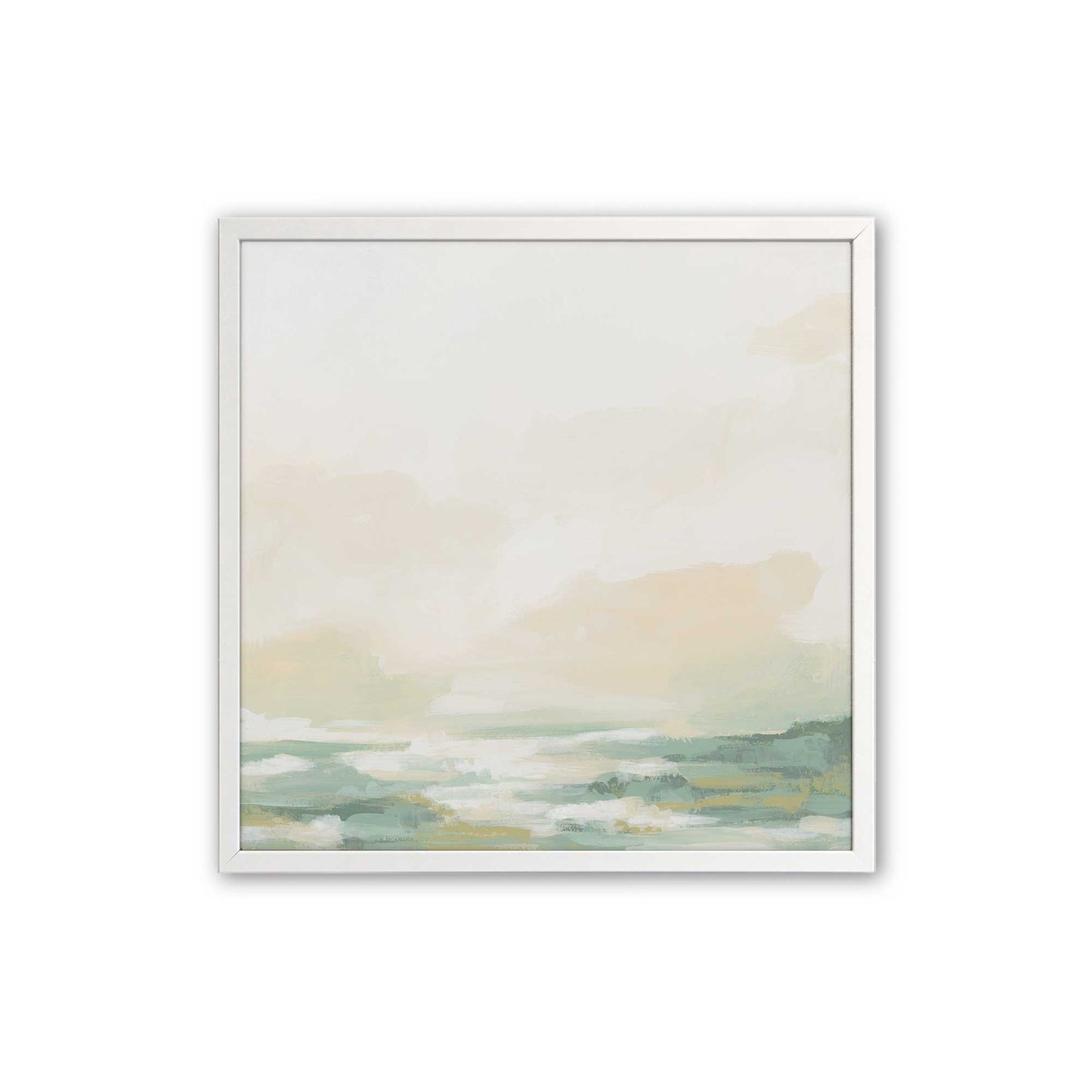 [Color:Opaque White], Picture of art in a Opaque White frame