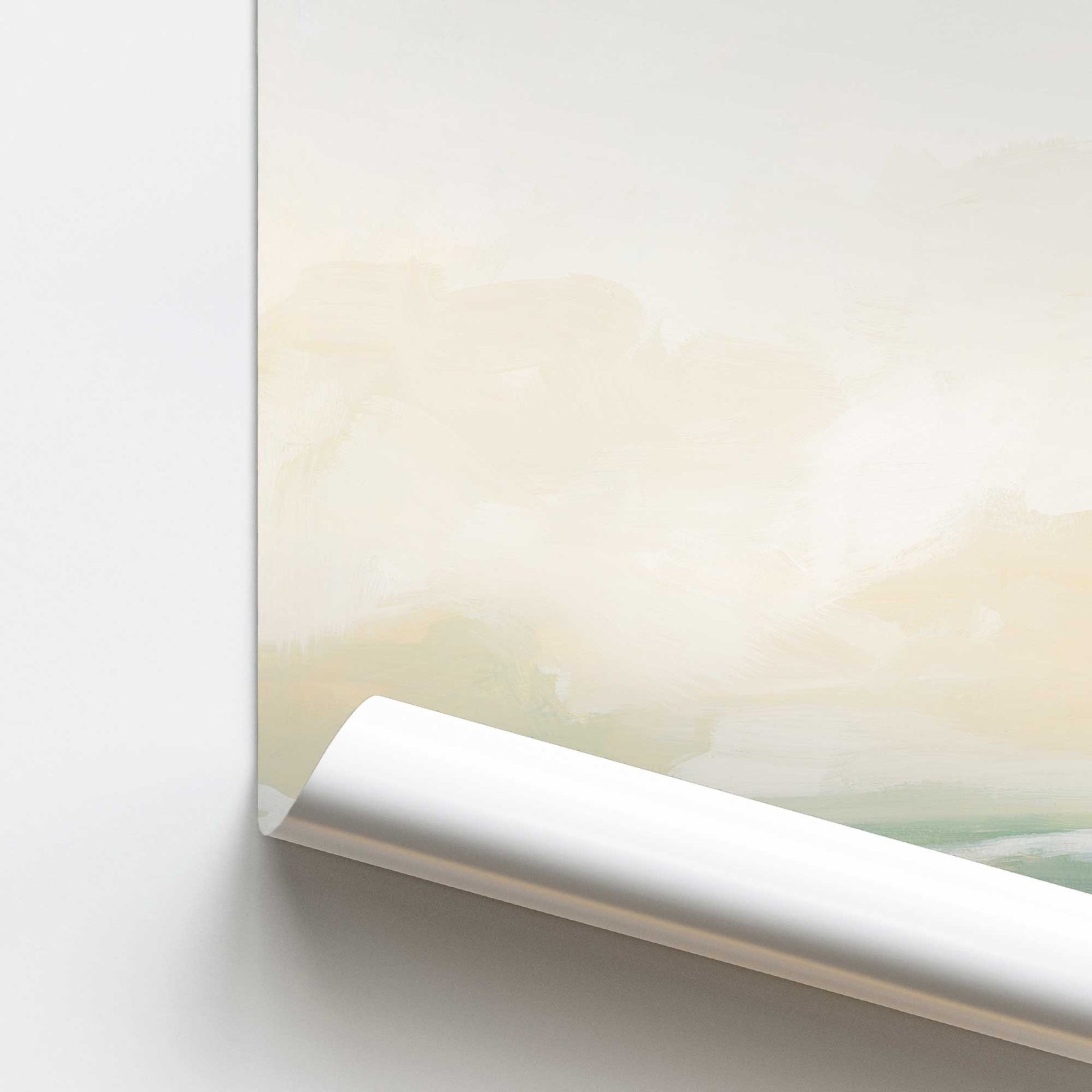 [color:Rolled Print], Picture of close up of art