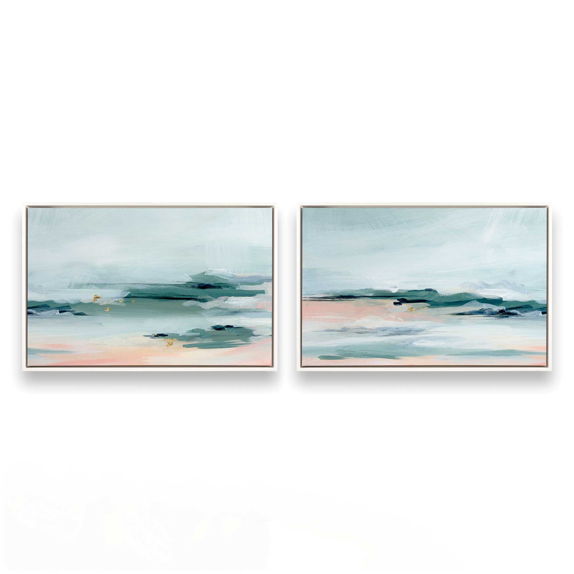 [Color:Opaque White], Picture of art in a White frame