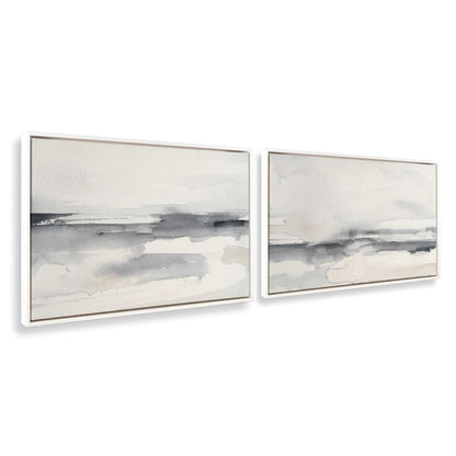 [Color:Opaque White], Picture of art in a White frame at an angle