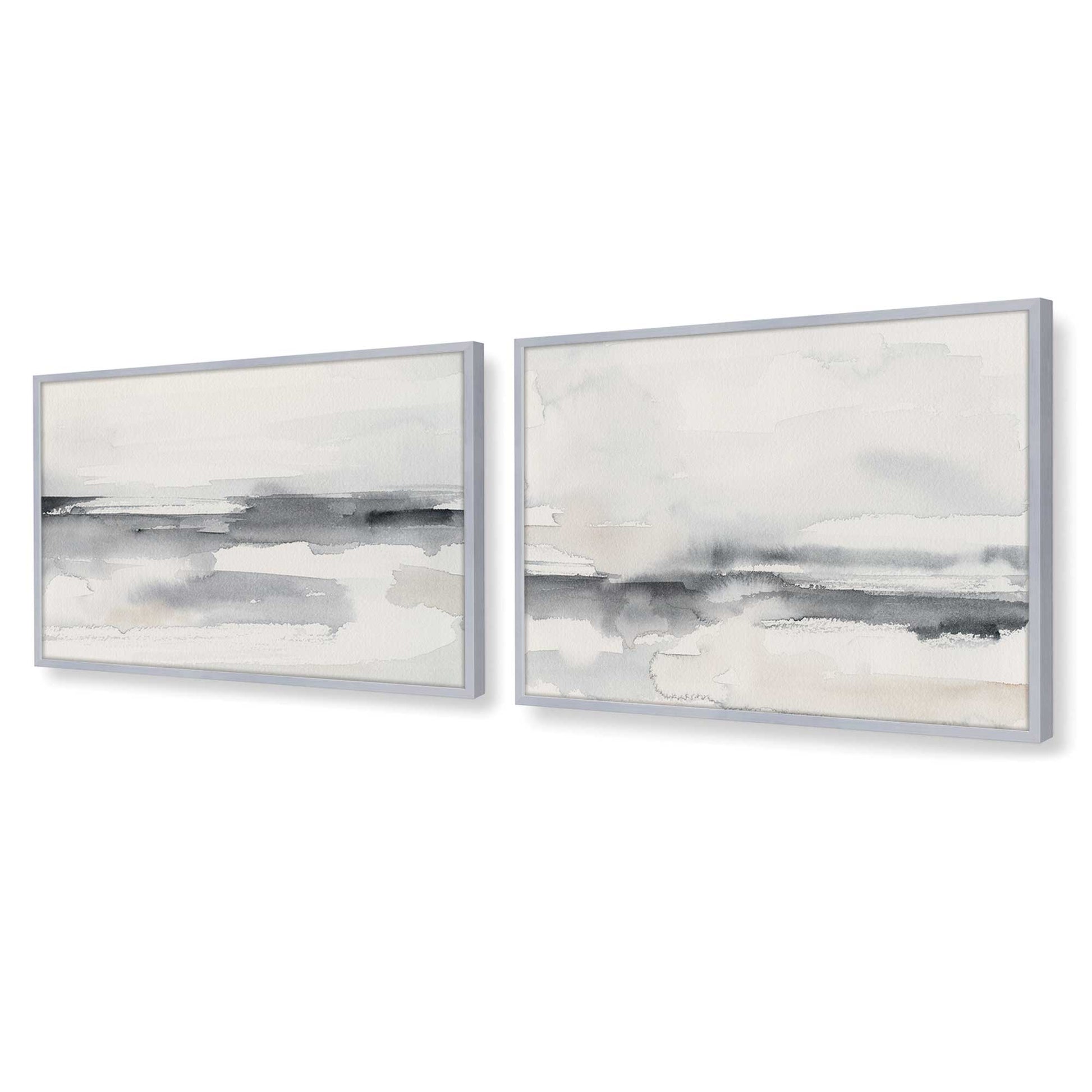 [Color:Polished Chrome], Picture of art in a Polished Chrome frame at an angle