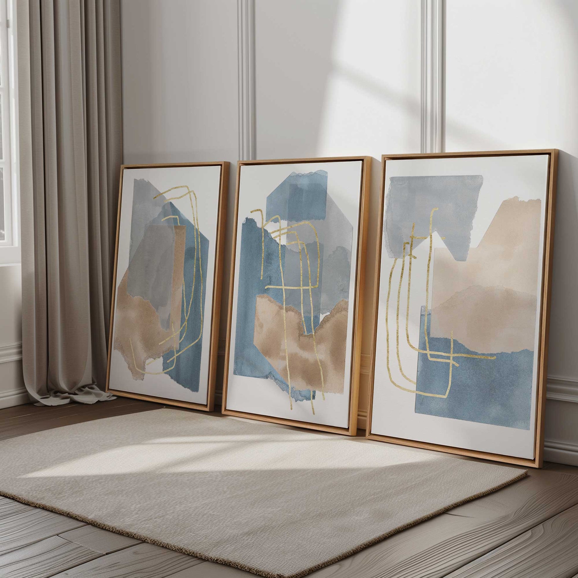 [Color:Opaque White], Picture of art in a White frame