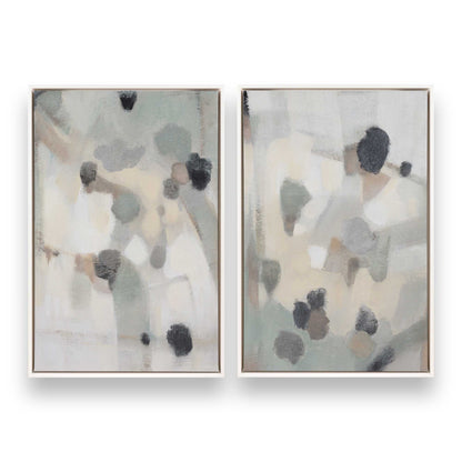 [Color:Opaque White], Picture of art in a White frame