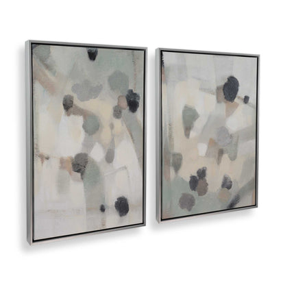 [Color:Polished Chrome], Picture of art in a Polished Chrome frame at an angle