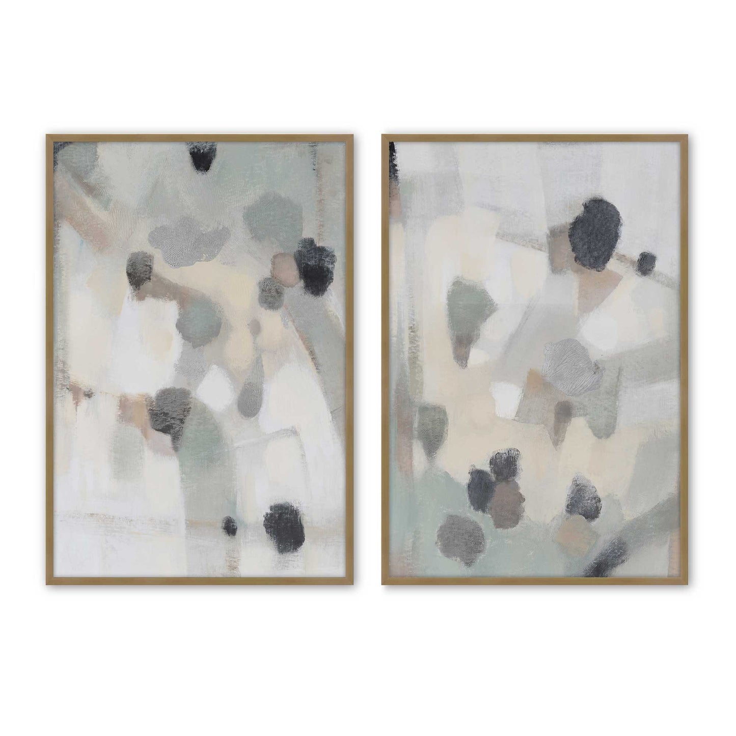[Color:Brushed Gold], Picture of art in a Brushed Gold frame