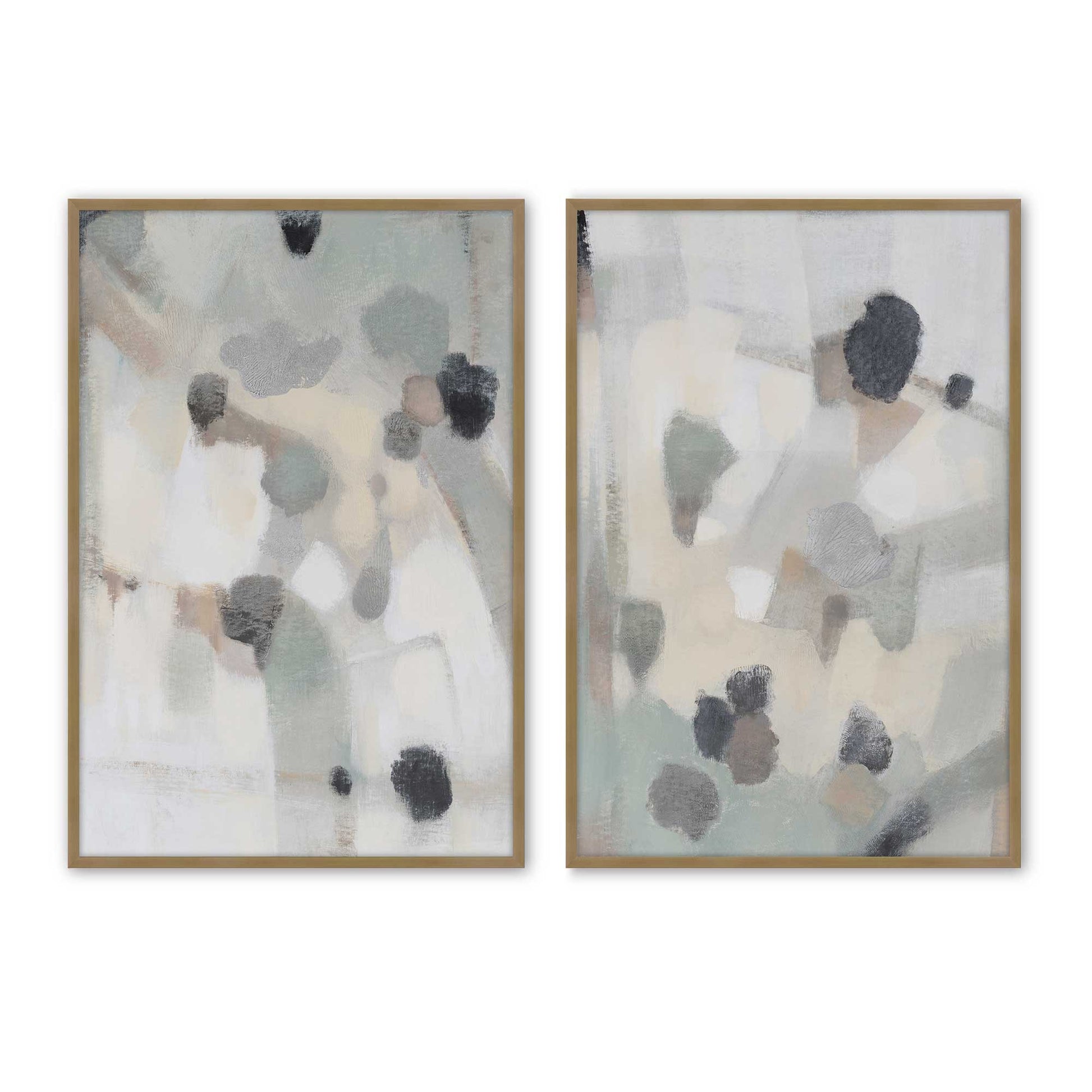[Color:Brushed Gold], Picture of art in a Brushed Gold frame