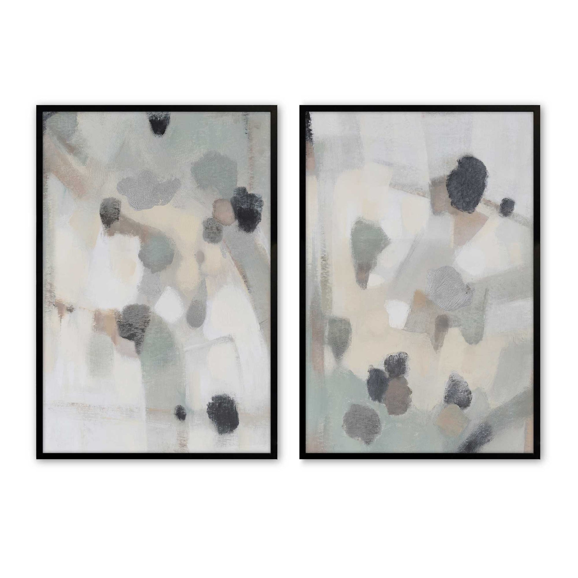 [Color:Satin Black], Picture of art in a Satin Black frame