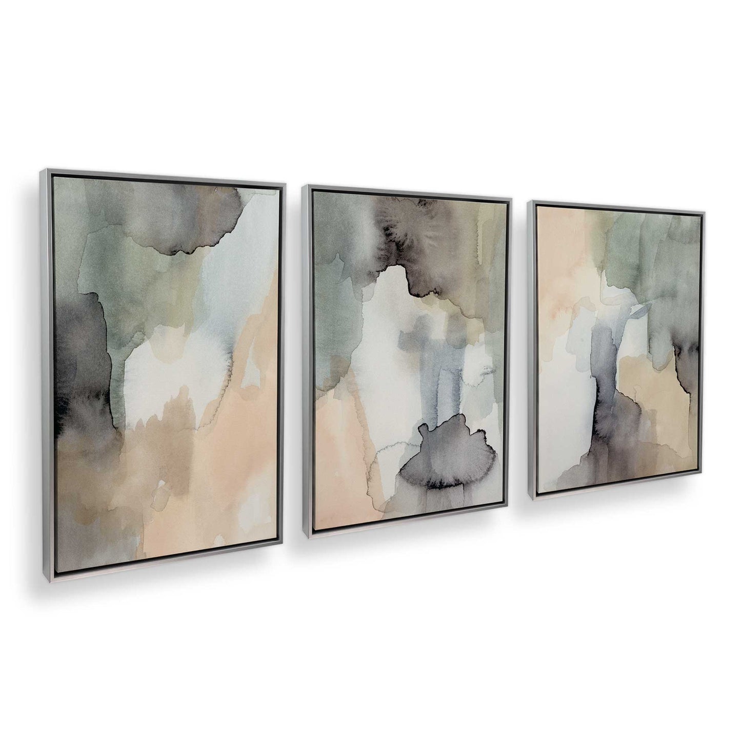 [Color:Polished Chrome], Picture of art in a Polished Chrome frame at an angle