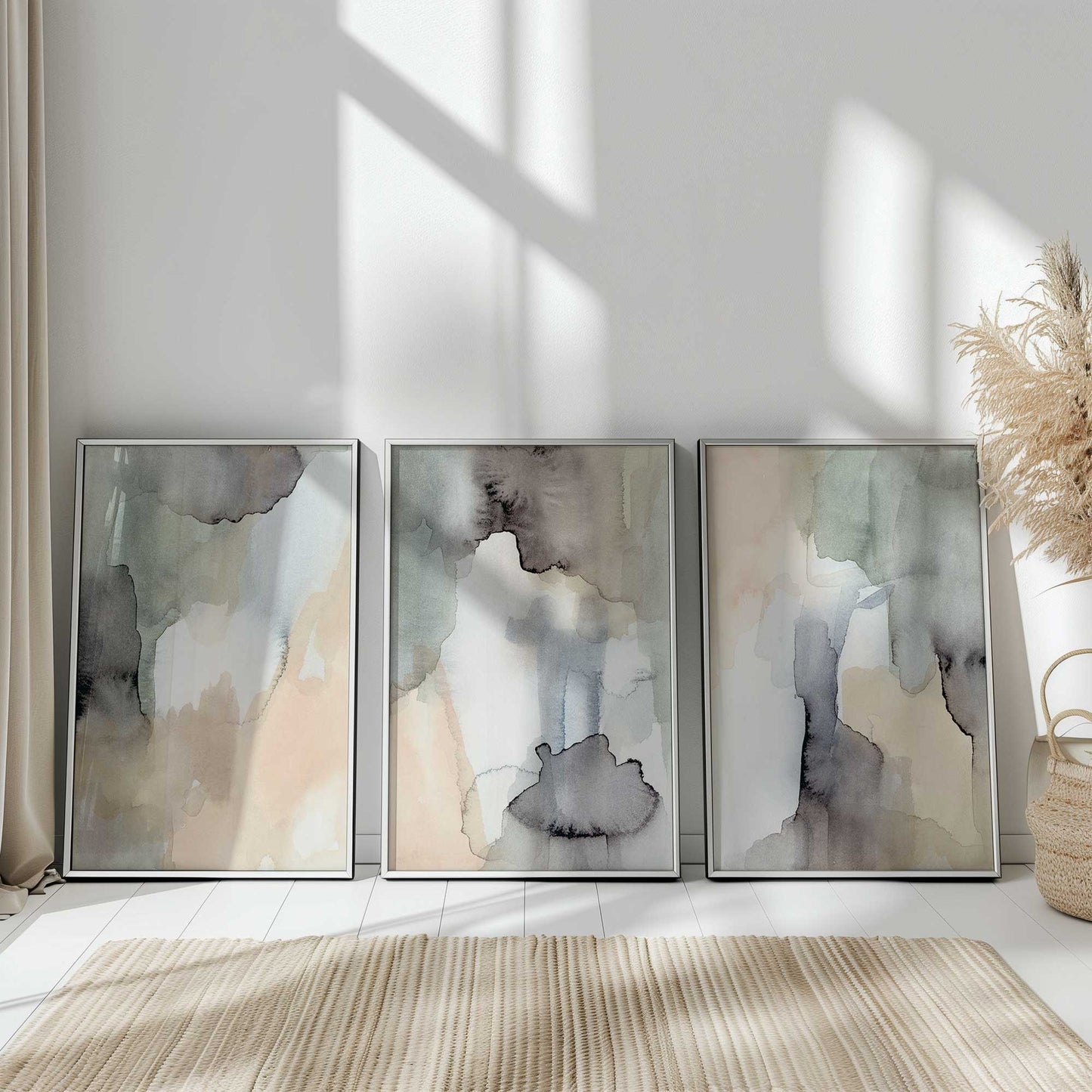 [Color:Weathered Zinc], Picture of art in a Weathered Zinc frame